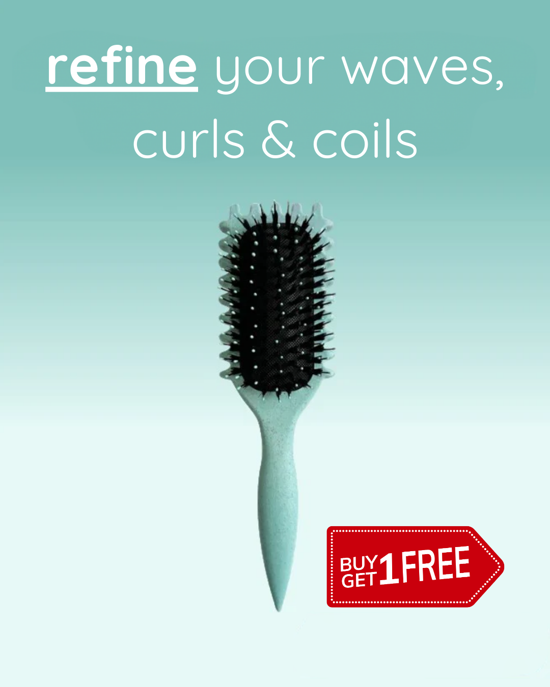 KloreKurl™ curling brush